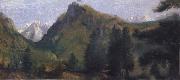 Mountain Beloved of Spring Arthur Bowen Davies